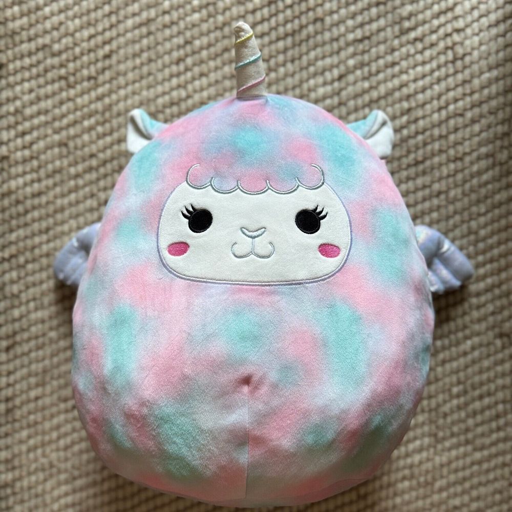 Squishmallows WINONA the Llama Pegacorn‎ 14" Kelly Toys 2021 SQK0555